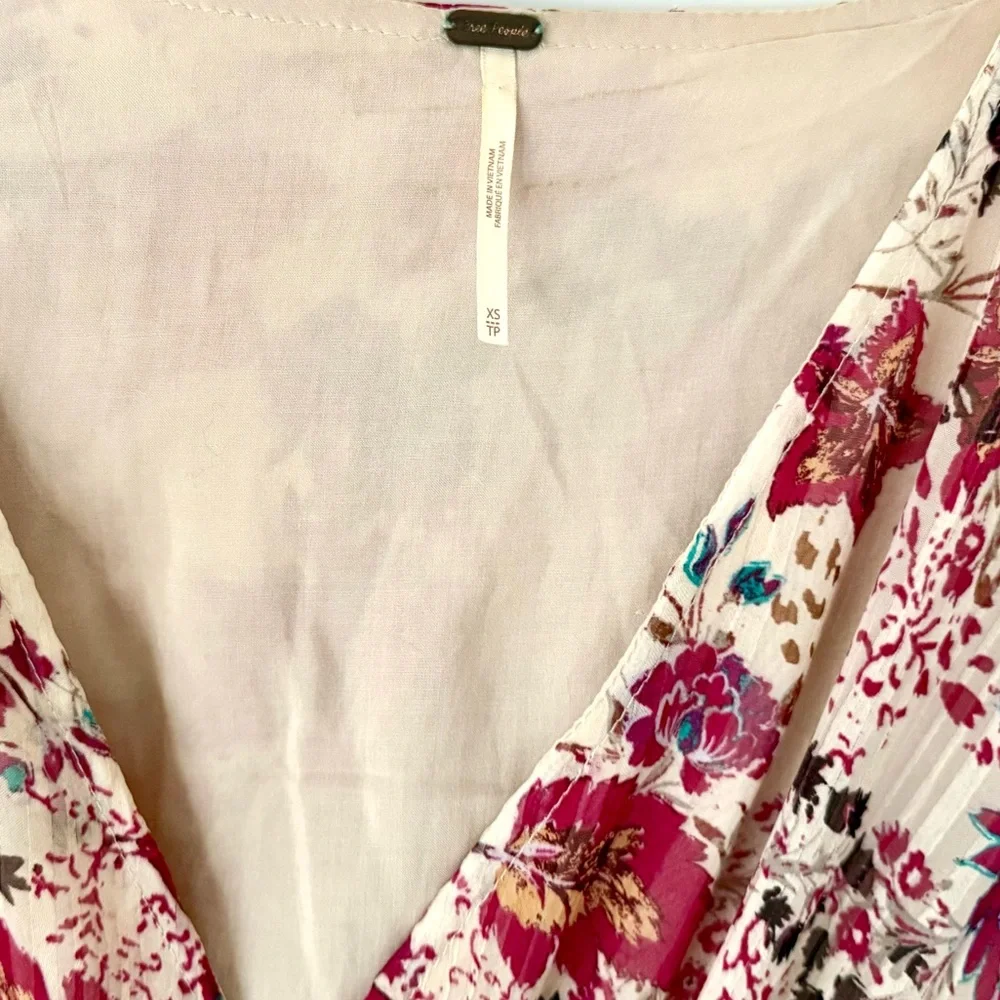 Free People Closer to Heart Mini Dress, NWOT Size XS-S - Picture 3 of 7